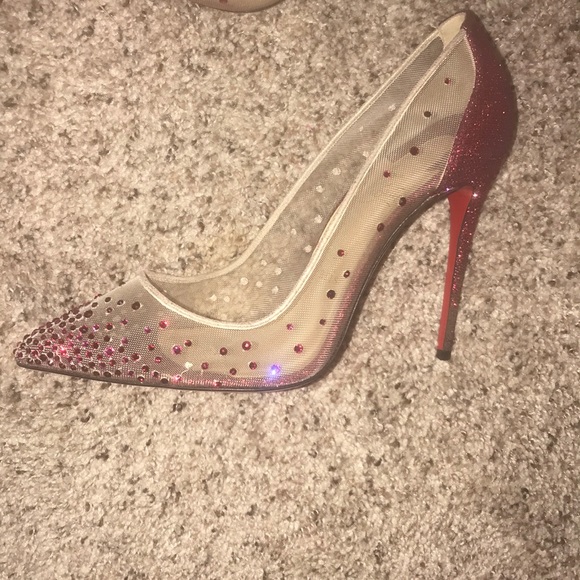 christian louboutin follies strass - Picture 7 of 8